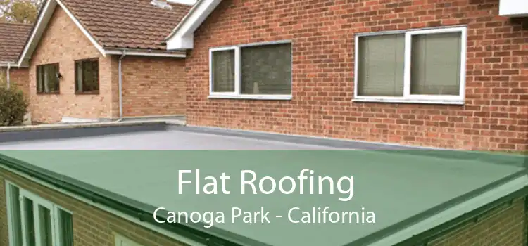 Flat Roofing Canoga Park - California