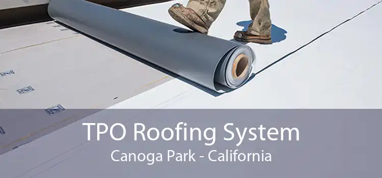 TPO Roofing System Canoga Park - California